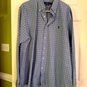 Men’s long sleeve button down shirt